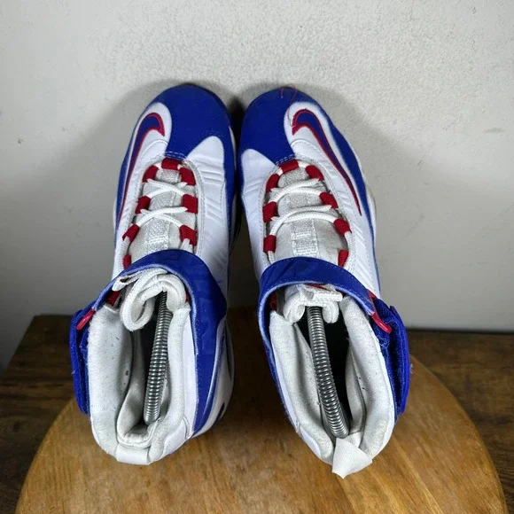 Nike Air Griffey Max 1 USA White Blue Red Basketball Shoes Size 7 DX3723-100